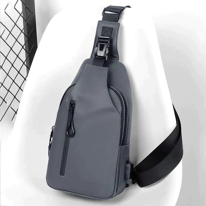 UrbanShield Waterproof Shoulder Bag with Anti-Theft Design | Stornfield