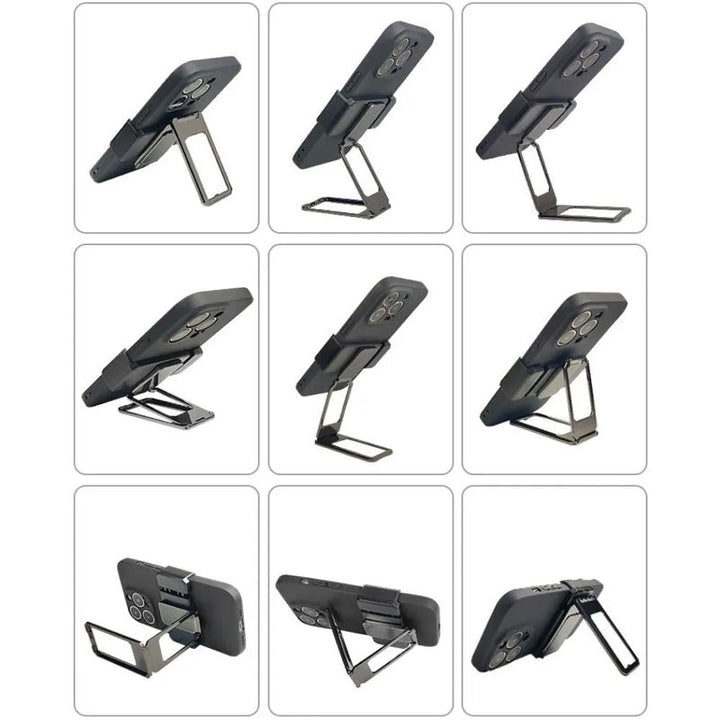 Foldable phone holder with back clip | Stornfield