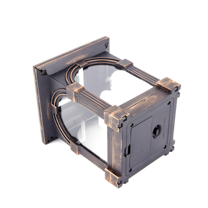 Traditional European Solar Waterproof House Cubic Plastic LED Landscape Lighting Outdoor Light For Garden | Stornfield