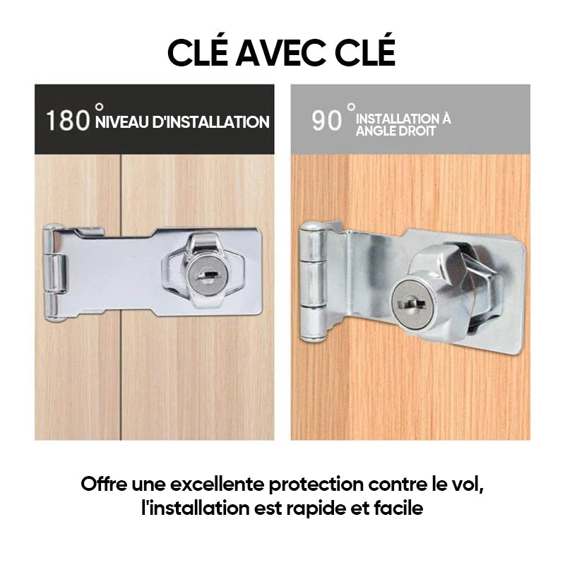 Drawer locks without punching | Stornfield
