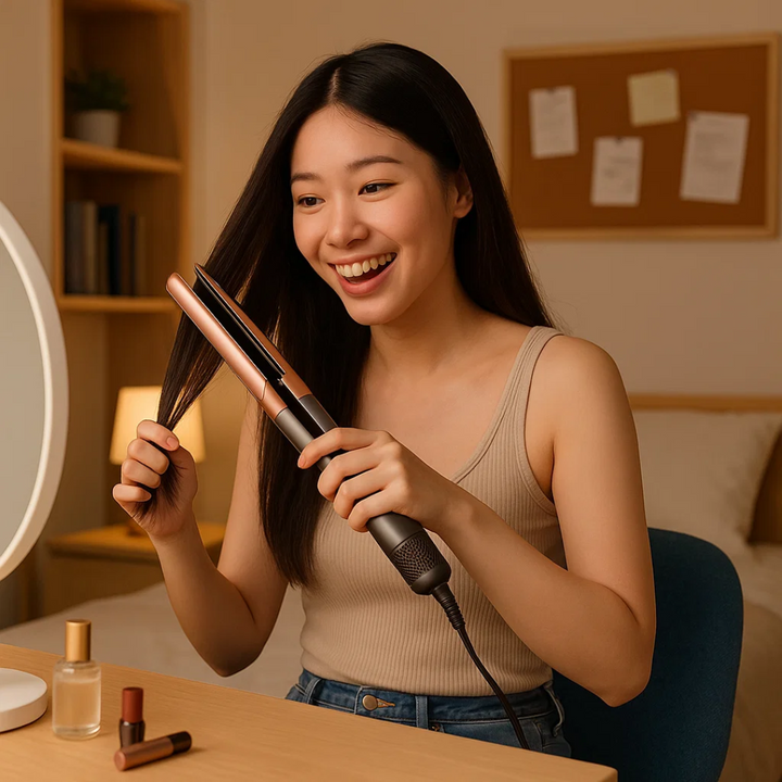 Stornfield | 2-in-1 Hair Dryer & Straightener for Effortless Styling