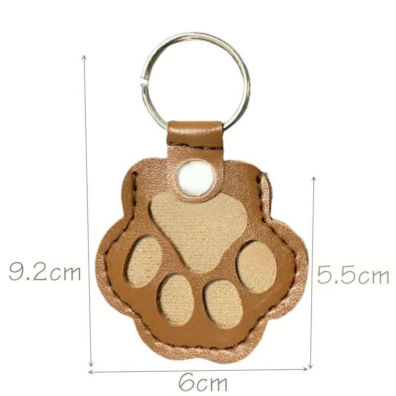 PawMemorie keychain – memorial pendant with paw print and inner compartment | Stornfield