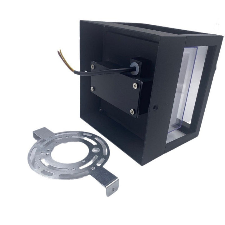 Modern Minimalist Waterproof Square Aluminum Acrylic LED Outdoor Wall Sconce Lamp For Garden | Stornfield