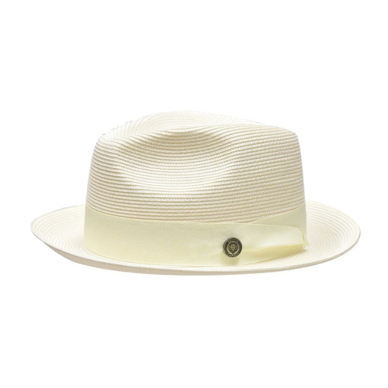 Natural Straw Fedora Hat | Stornfield