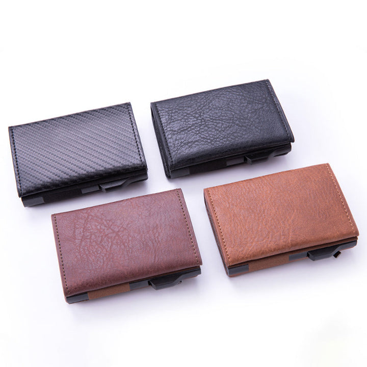 Automatic side-push pop-up card holder | Stornfield