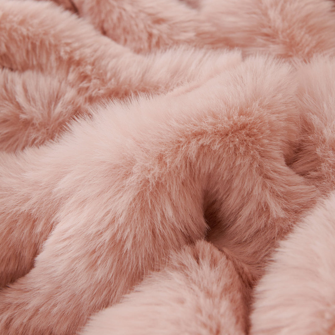 Luxe Ripple Faux Fur Sofa Cover - Modern, Stylish & Durable Sofa Protection | Stornfield
