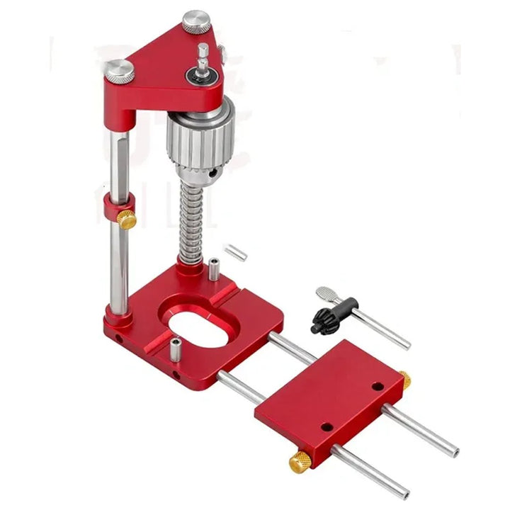 Stornfield | Drill Press Guide for Handheld Drills - Portable & Adjustable Woodworking Jig