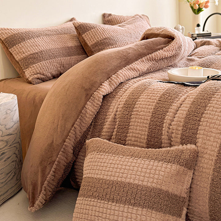 Milk fiber bedding set, 4-piece