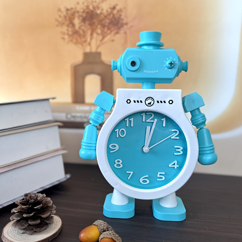 Fun Cartoon Robot Alarm Clock with Sleep Timer for Kids | Stornfield