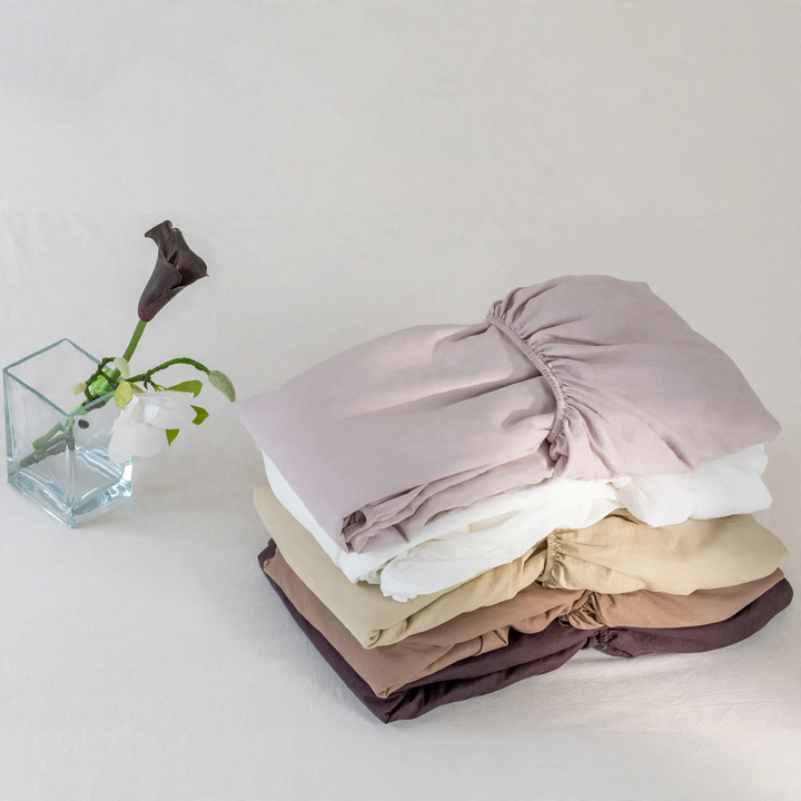 Antibacterial fitted sheet, cotton double gauze