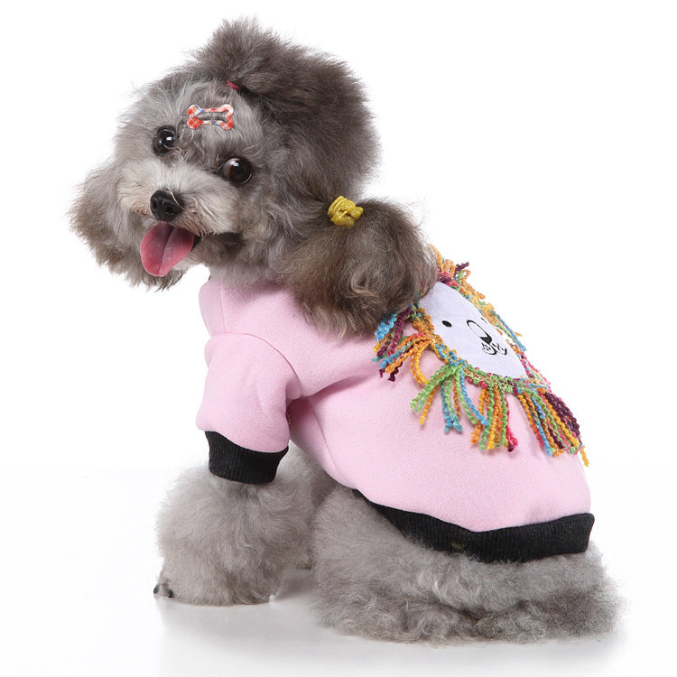 Hooded sweatshirt for dogs, autumn and winter