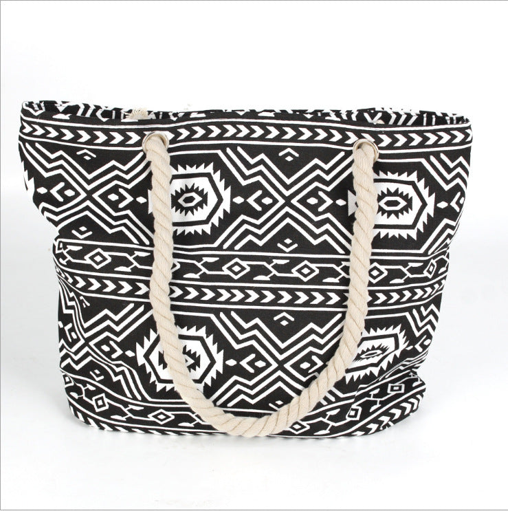 Beach bag with ethnic pattern Stornfield