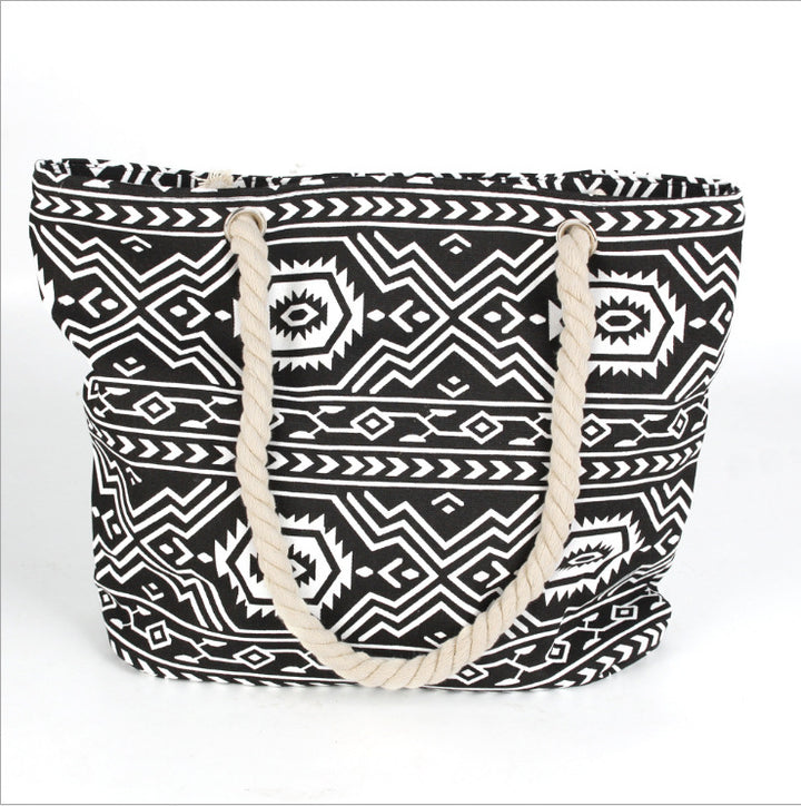 Beach bag with ethnic pattern Stornfield