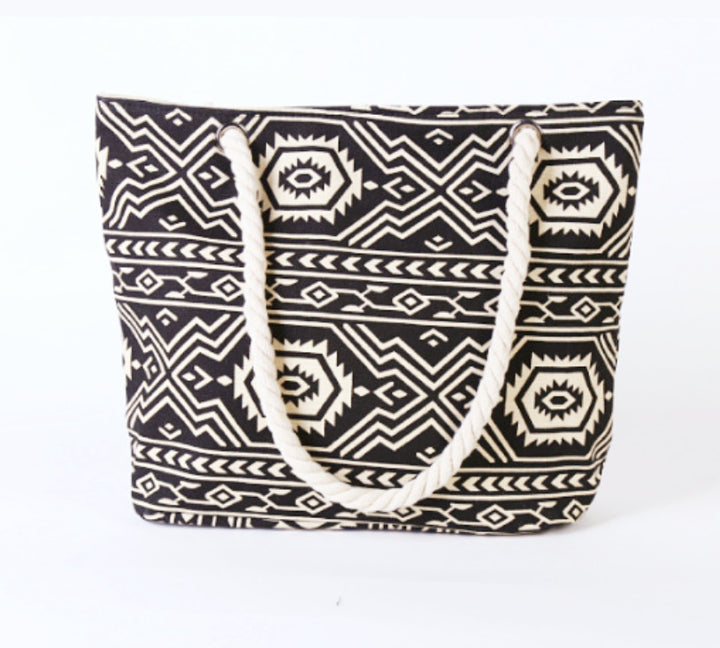 Beach bag with ethnic pattern Stornfield
