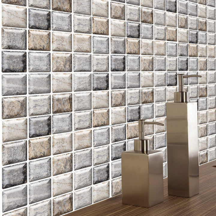 3D peel and stick wall sticker set | Stornfield