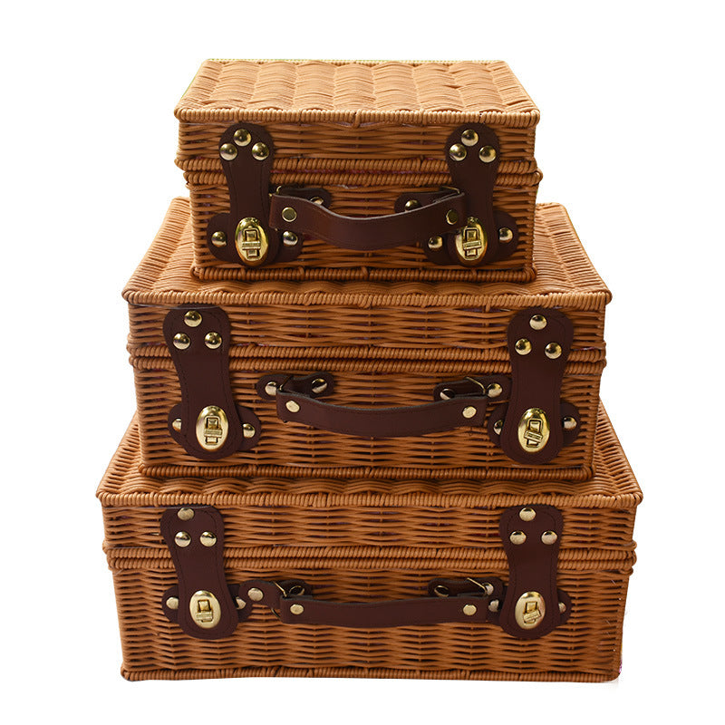 Elegant Handwoven Picnic Basket Stornfield