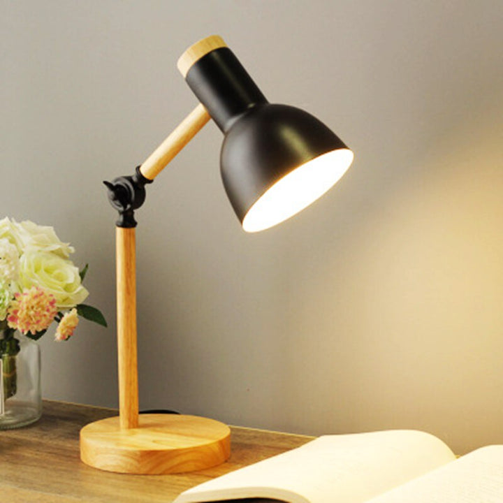 Stornfield | Nordic Wooden LED Desk Lamp