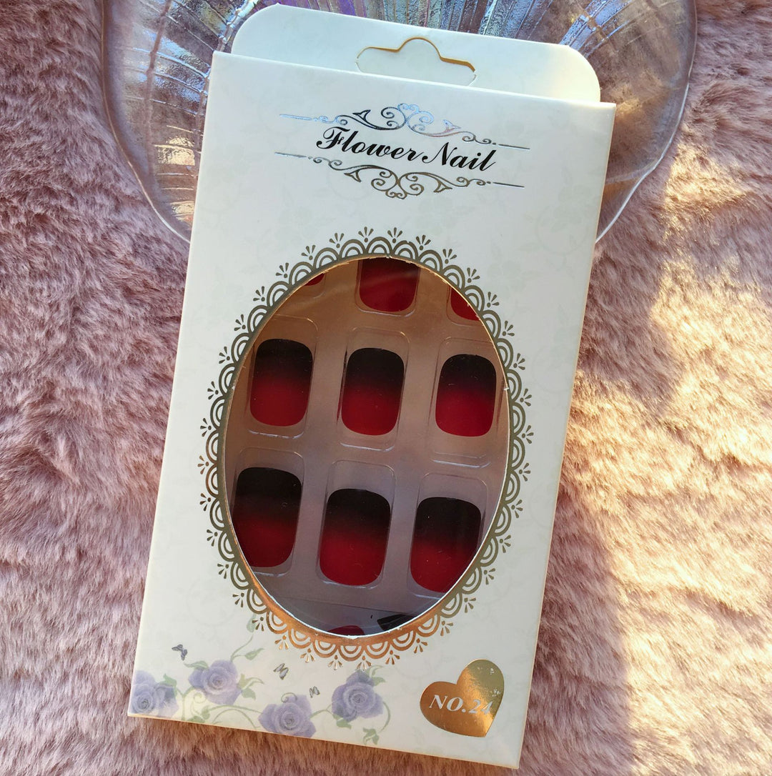 Artificial nails with elegant ombre effect Stornfield