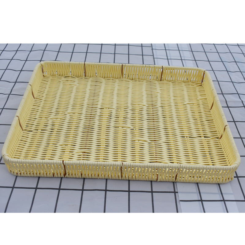 Woven Round Serving Tray Stornfield