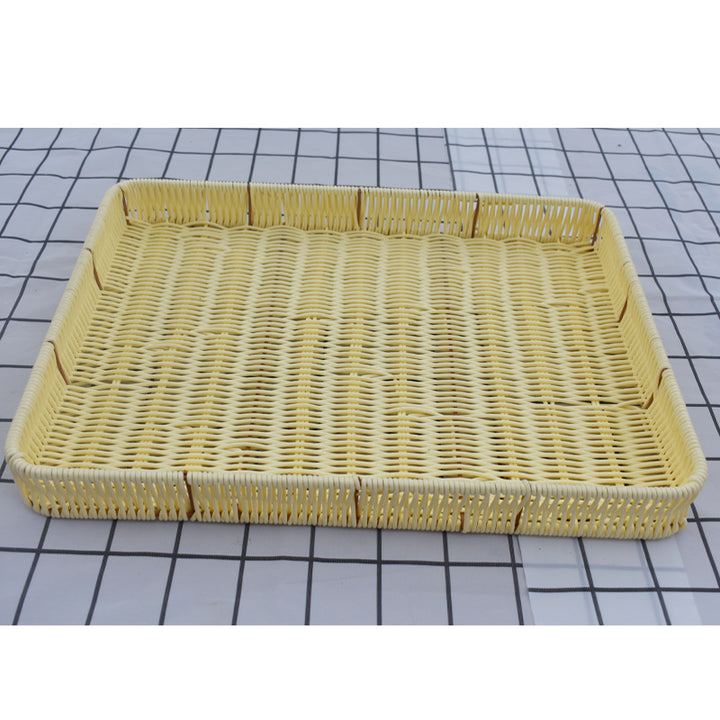 Woven Round Serving Tray Stornfield