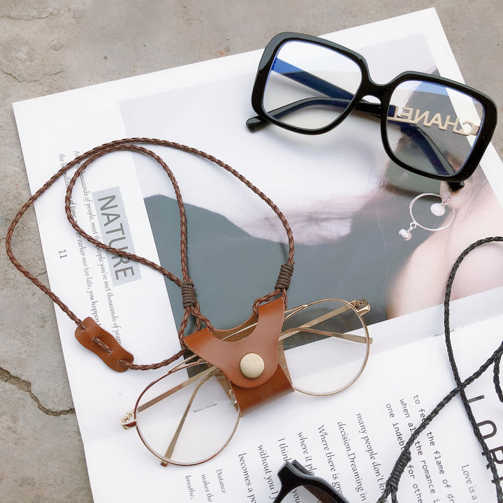 Leather Eyewear Holder Chain Stornfield