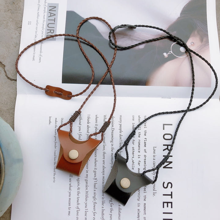 Leather Eyewear Holder Chain Stornfield