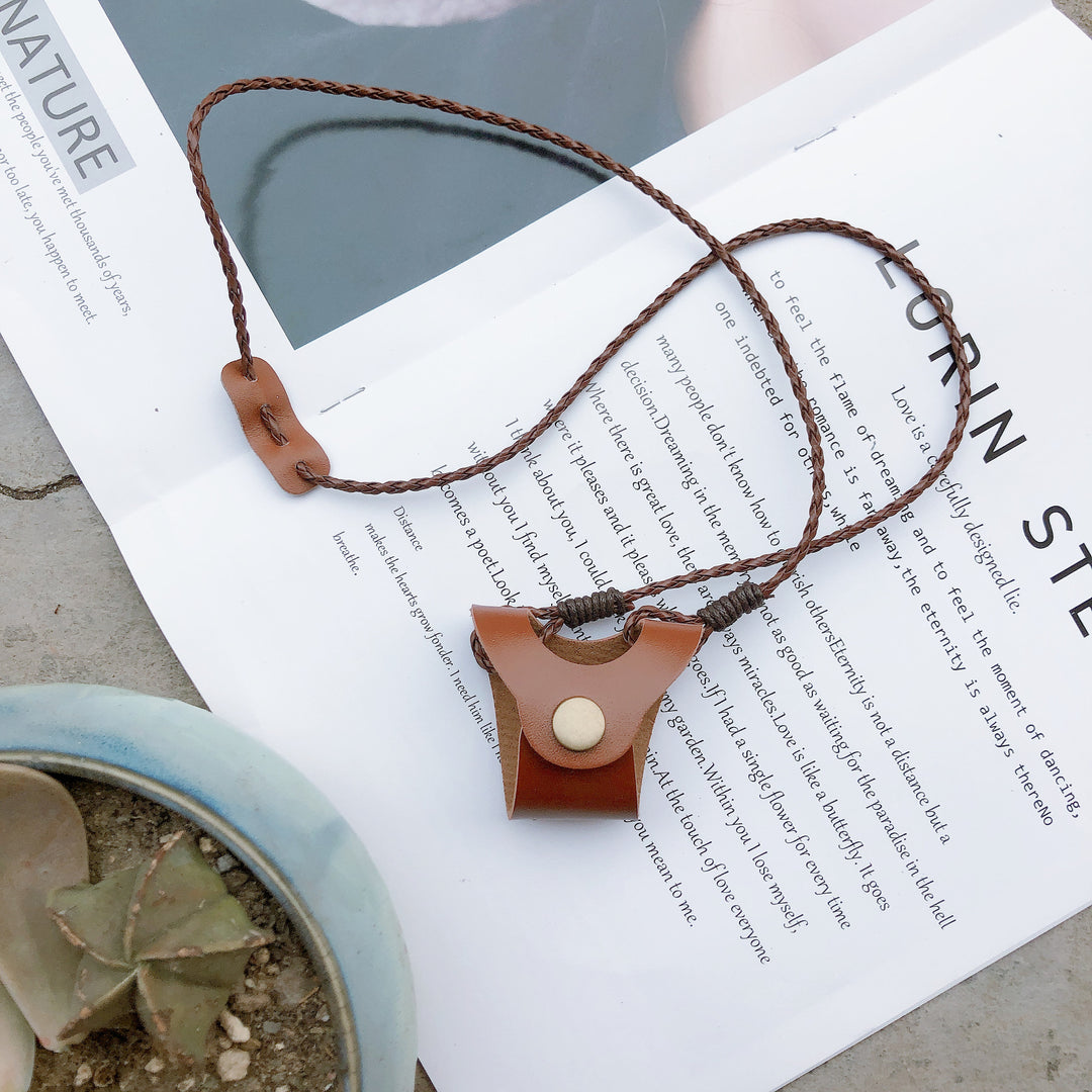 Leather Eyewear Holder Chain Stornfield