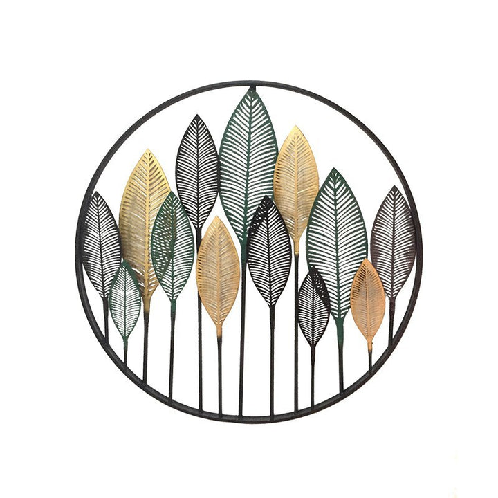 Decorative Gold Leaf Wall Art Sculpture Stornfield