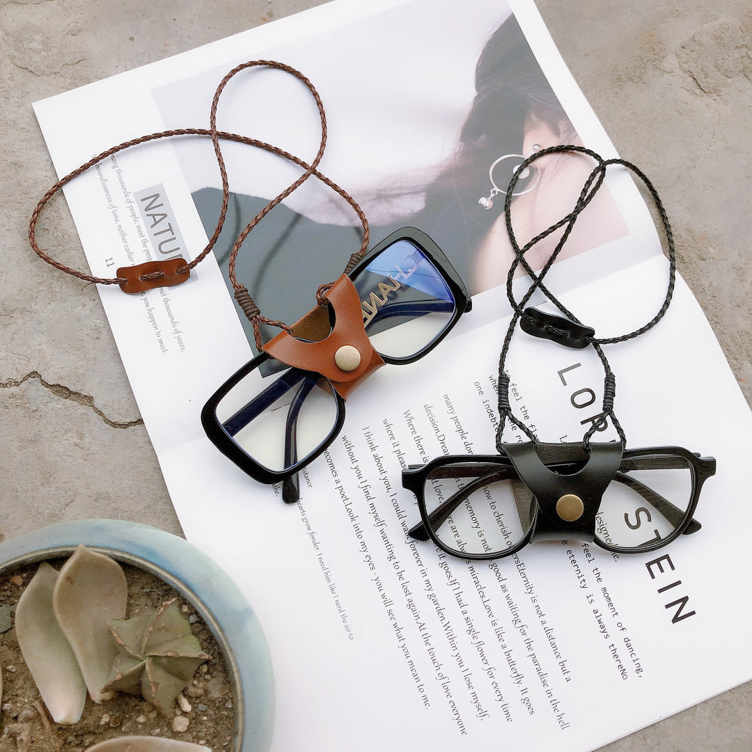 Leather Eyewear Holder Chain Stornfield