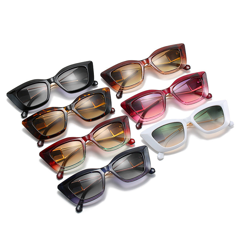 Oversized Fashion Sunglasses with Unique Geometric Frame Stornfield