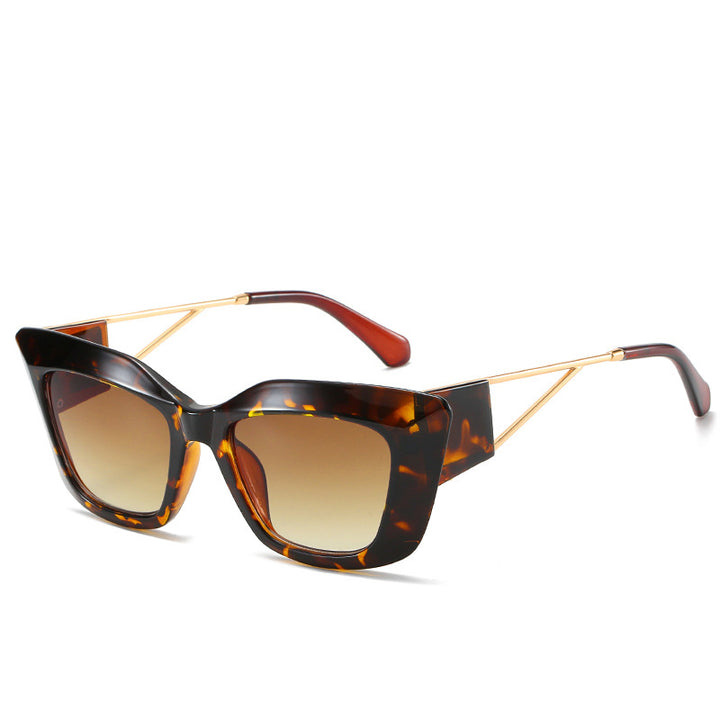 Oversized Fashion Sunglasses with Unique Geometric Frame Stornfield