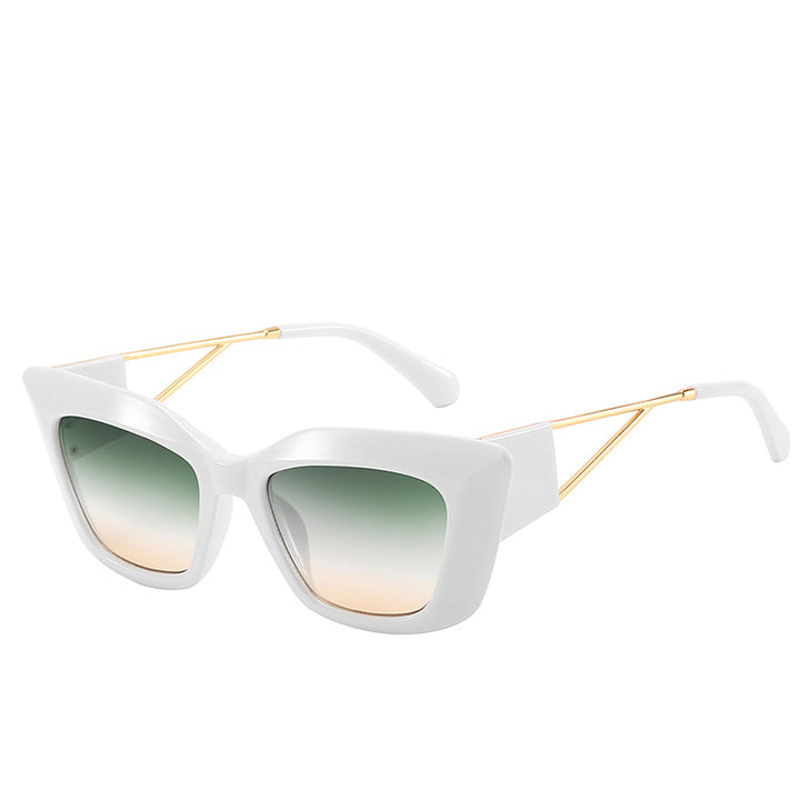 Oversized Fashion Sunglasses with Unique Geometric Frame Stornfield
