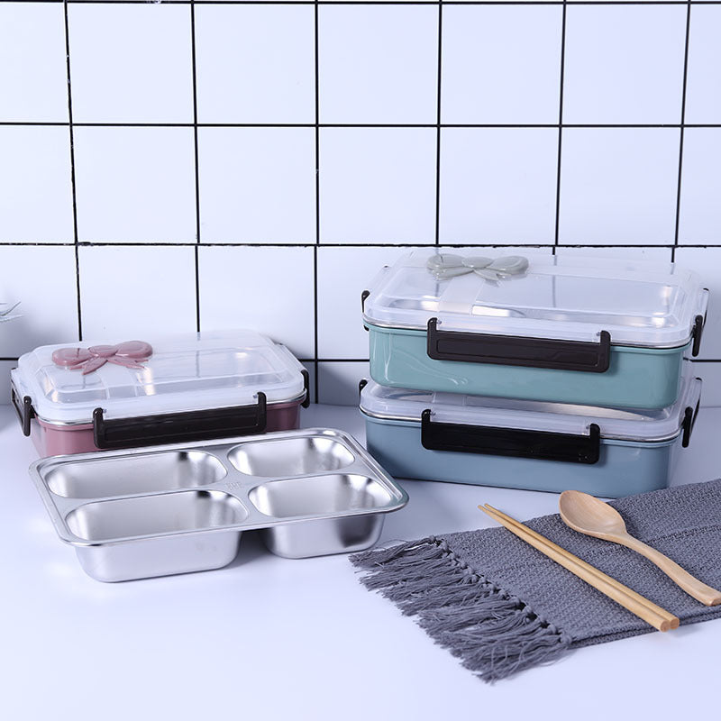 Insulated Multi-Compartment Food Storage Container