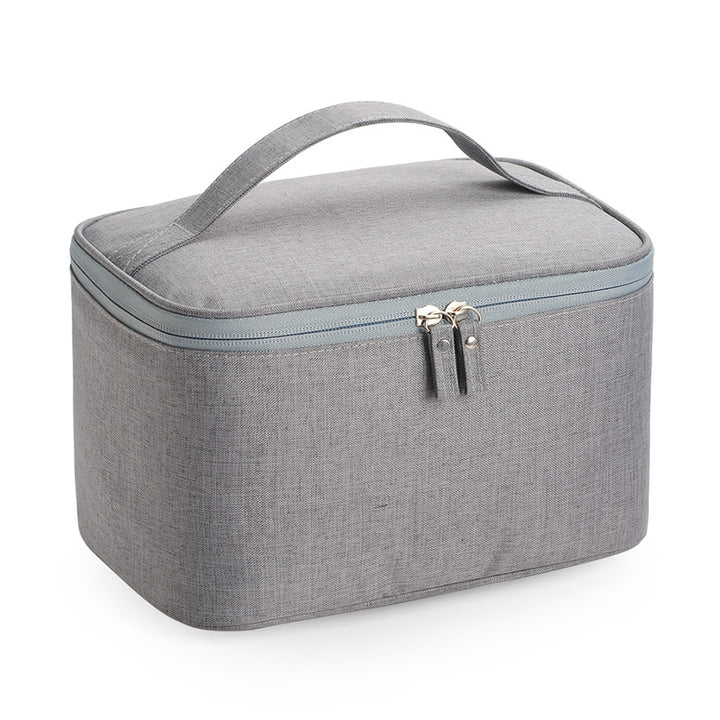 Cosmetic Transport Box With Sturdy Zipper And Practical Carry Handle Stornfield