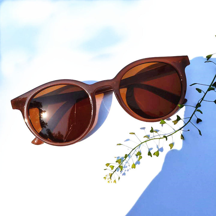 Vintage Inspired Round Frame Sunglasses Stornfield