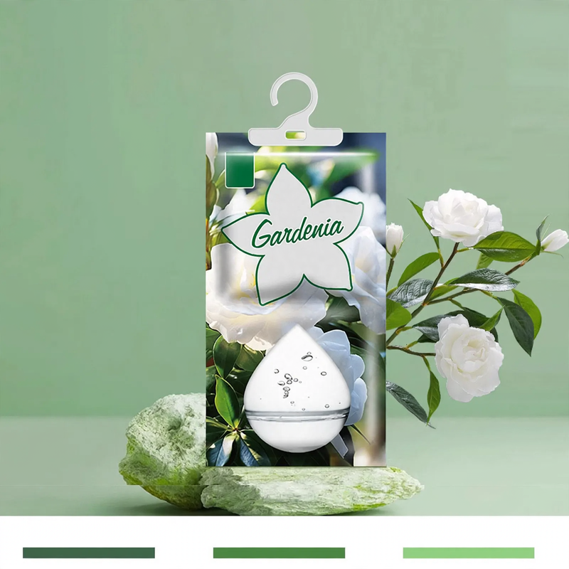 Hanging dehumidifier bag for wardrobes