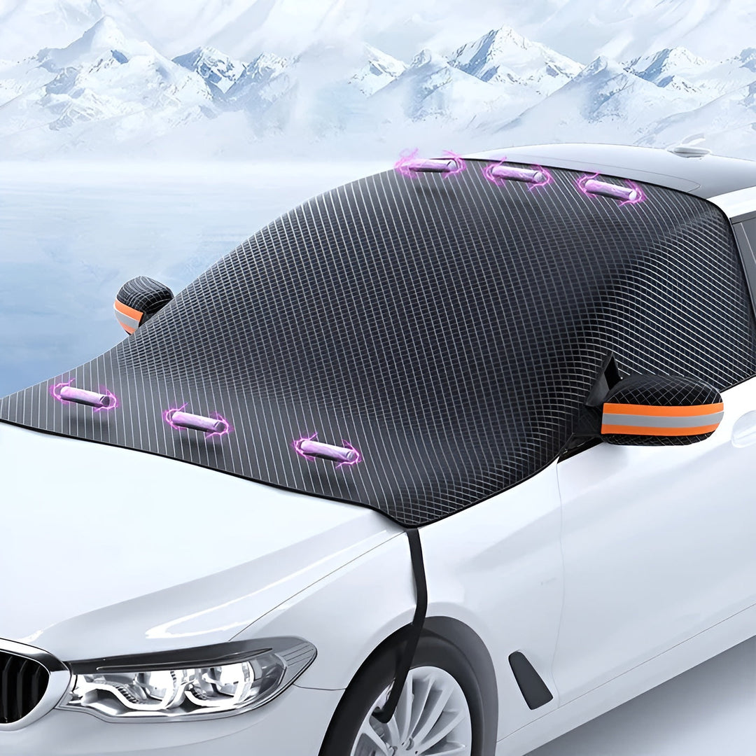 Magnetic Car Snow Cover – Quick Protection from Ice and Snow | SuitaStornfielde for Winter Days | Stornfield