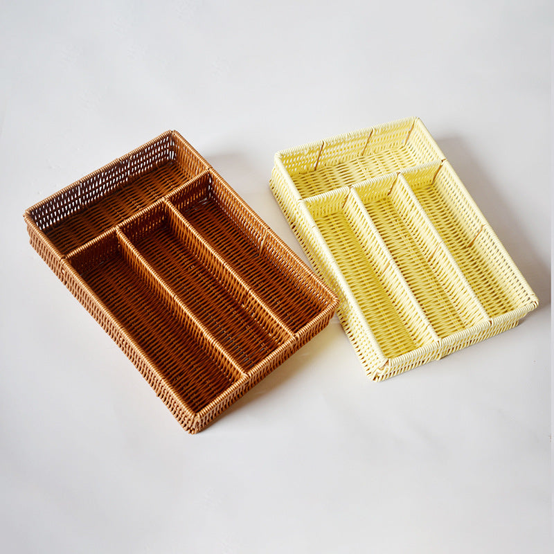 Woven Multi-Compartment Storage Organizer Stornfield