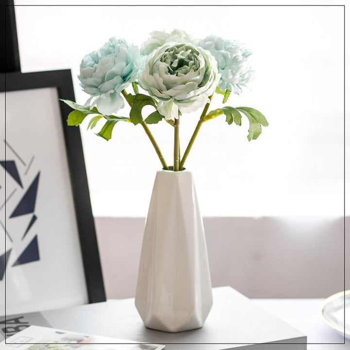Lifelike Peony Flower Arrangement