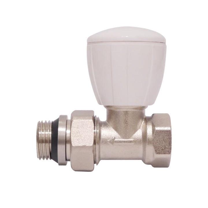 Thermostatic valve for radiators, brass