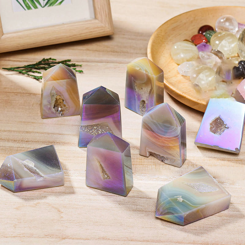 Stornfield | Frendorf Angel Aura Quartz Crystal Wands Gemstone Decor
