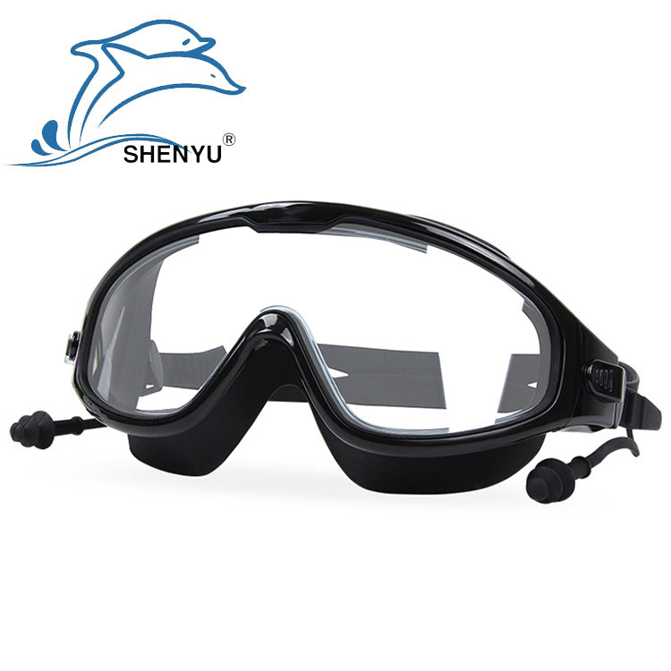 Snorkel mask with comprehensive field of view and comfortable silicone details Stornfield