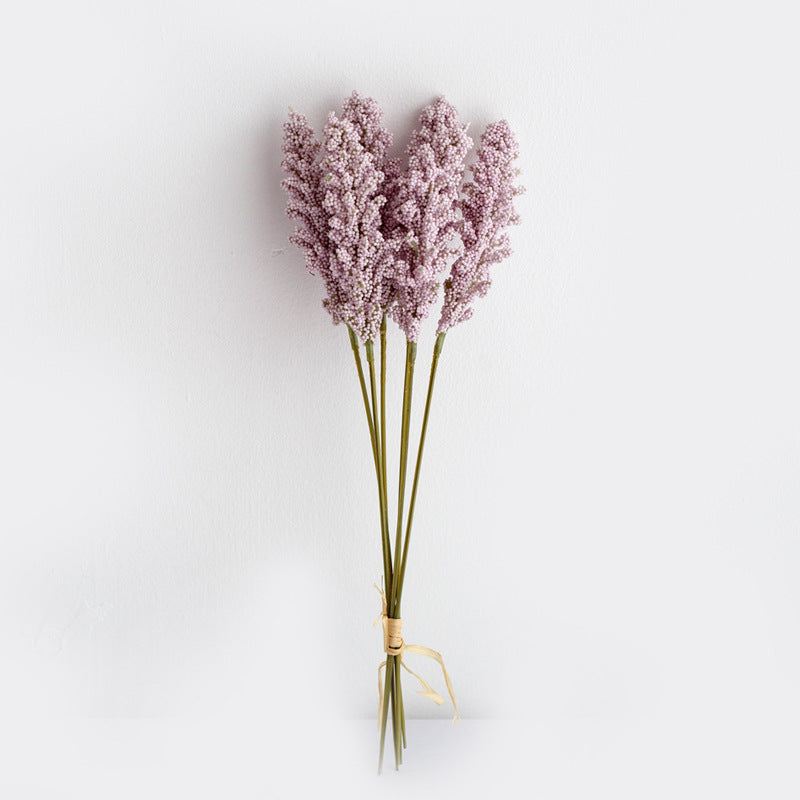 Elegant Faux Lavender Flower Stem