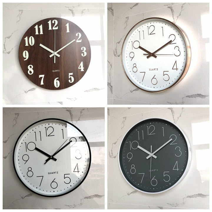 Wall clock with modern minimalist design Stornfield