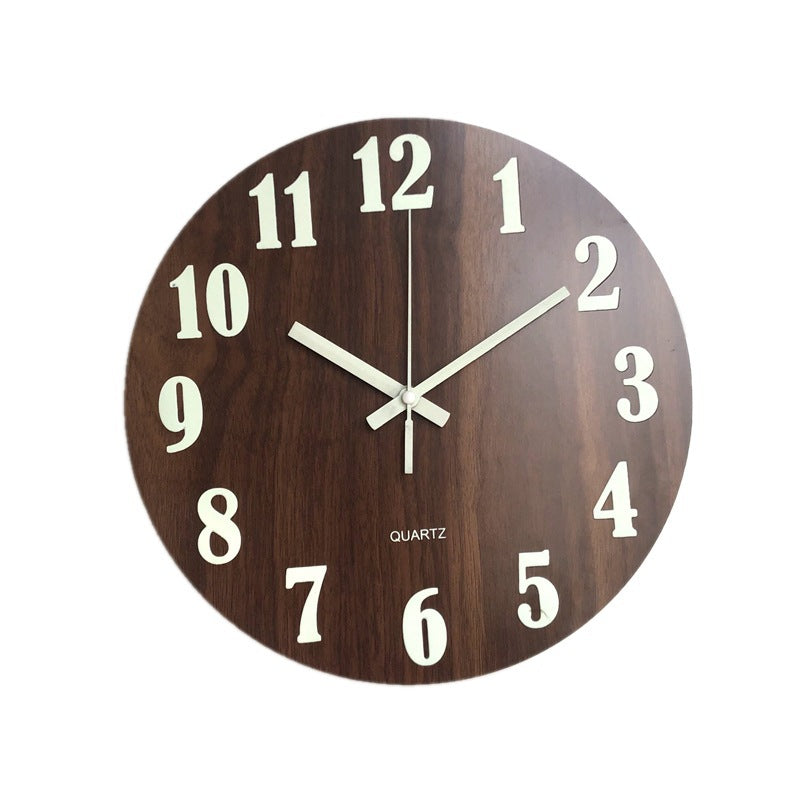 Wall clock with modern minimalist design Stornfield