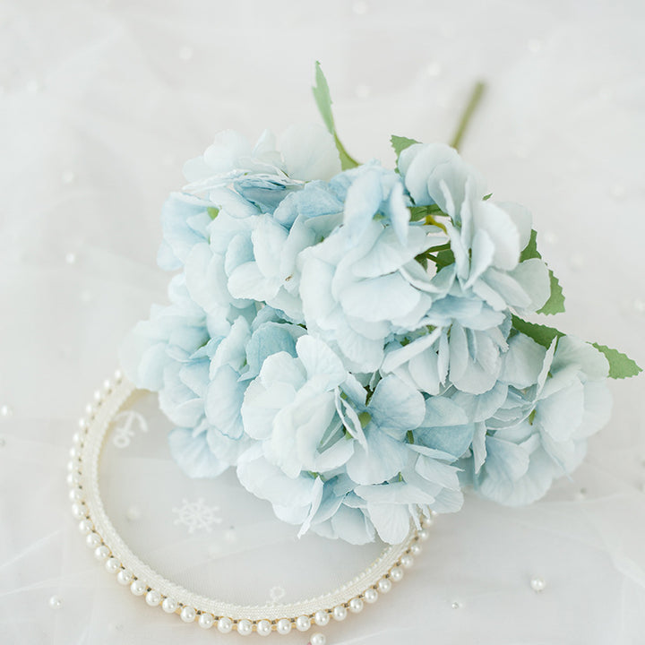 Elegant Artificial Hydrangea Bouquet