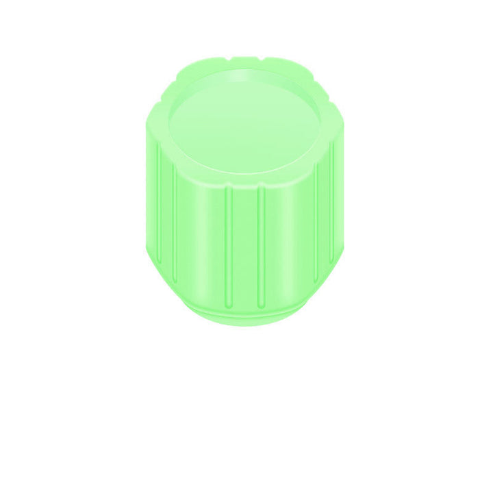 20-Pack Neon Green Glow Tire Valve Caps – No Battery Needed, Universal Fit Stornfield