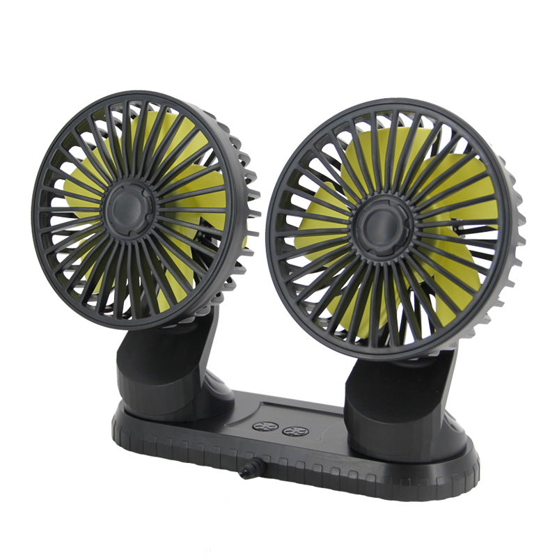 Unisex double fan with adjustable tilt Stornfield