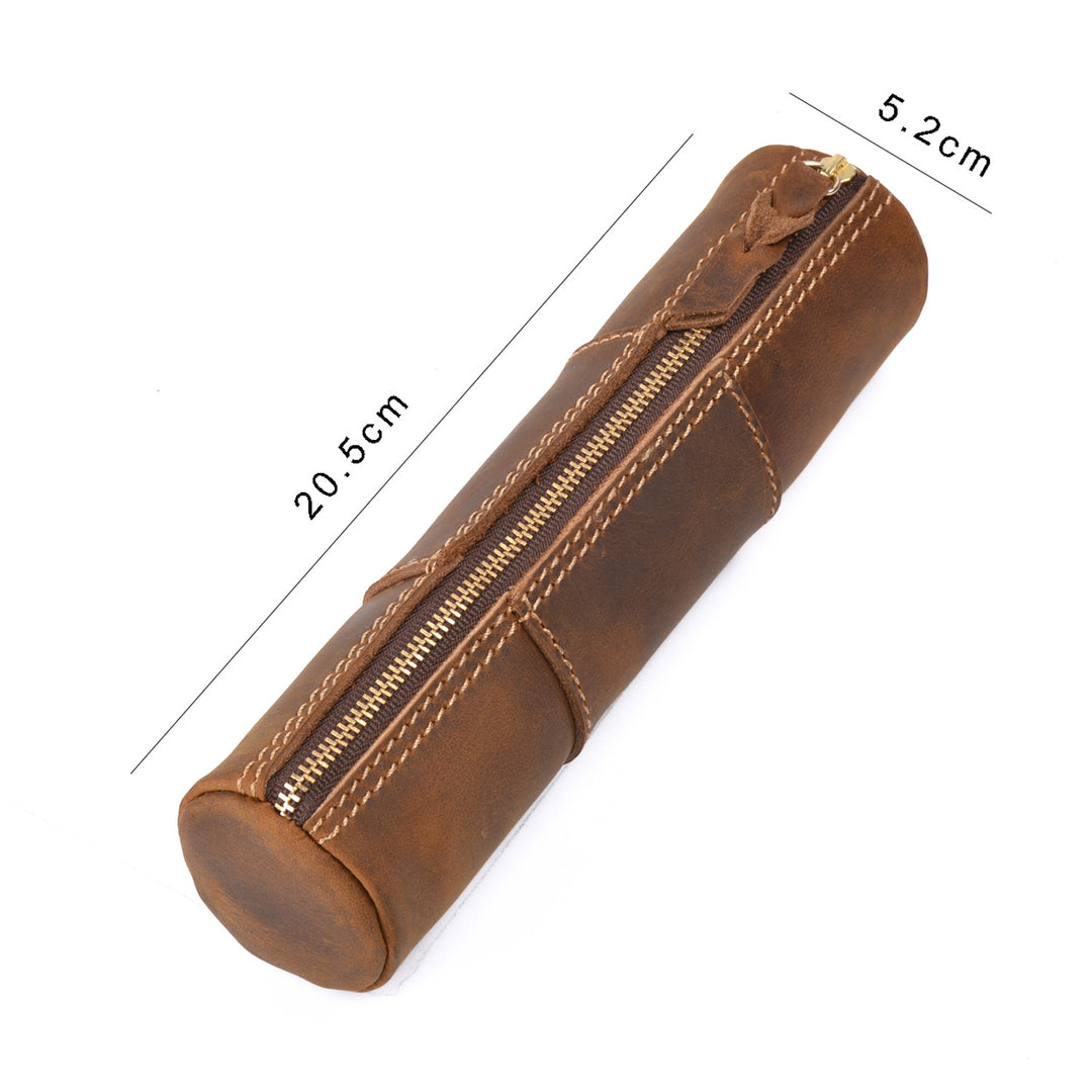 Leather Pencil Case Roll