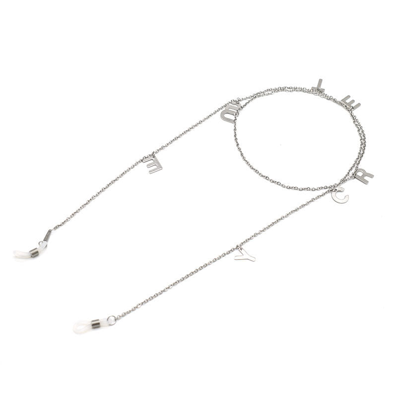 Alphabet Pendant Eyewear Necklace Stornfield